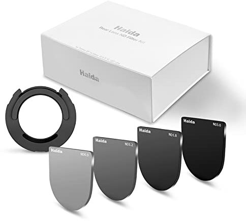 Haida Kit di Filtro Obiettivo Posteriore ND8 ND16 ND64 ND1000 con Anello Adattatore Set di Filtri a Densità Neutra per Obiettivo Tamron SP 15-30mm f/2,8 Di VC USD per Canon