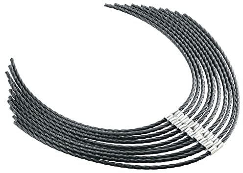 ZYWUOY Grass Trimmer Line,30Pcs Trimmer Cord Pliers plastic 3.5 Mm Wire Brush Lawn Mower Cord F016800431 for Bosch Afs 23-37