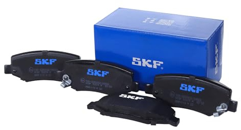 SKF Scheibenbremse Bremsbelag VKBP 90374 A - 4er Set - Position Hinterachse Höhe 77 mm Länge 134 mm Breite 83 mm Dicke 16,7 mm - OE Qualität | Kompatibel mit: DODGE NITRO, JEEP CHEROKEE, CHEROKEE, COMPASS, WRANGLER III, WRANGLER IV