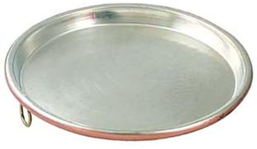 1PEZZO TEGLIA IN RAME STAGNATO PER FARINATA - cm.38x2h.