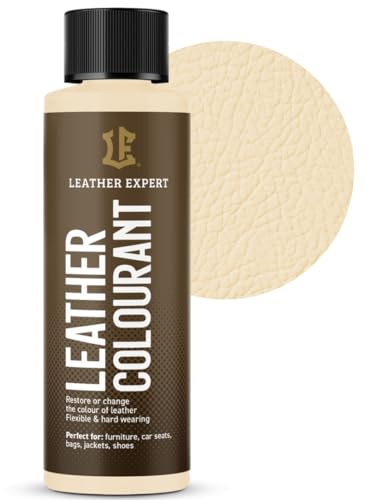 Sehr Deckend Wasserbasierte Lederfarbe – Leather Paint für Natur- und Öko-Leder, Ohne Alkohol, Für Alle Lederaccessoires – Reißt oder Blättert Nicht Ab – Viele Farben zur Auswahl