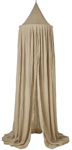 Meyco Baby Betthimmel - Uni Taupe - 55x240 cm - Einzelpackung