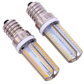 MSEURO Led G4 G9 E14 Lampe Dimmen AC DC 12V 220V 3W 6W 9W COB SMD Ersetzen Halogen Beleuchtung Lichter Scheinwerfer Lucky (Color : Warm White, Size : E14-51LED(2pc))