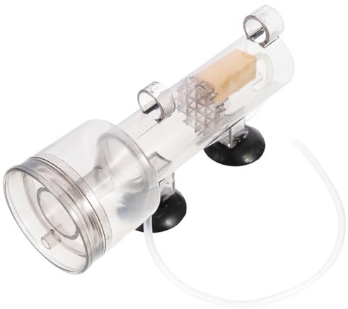 BUGUUYO Acrylic Protein Skimmer for Fish Tanks Sturdy and Efficient Saltwater Aquarium Accessory