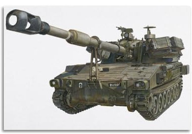 Vintage Panzer-Poster IDF M109 1982 Rochev Poster, dekoratives Gemälde, Leinwand, Wandposter und Kunstdruck, moderne Familienschlafzimmer-Dekoration, Poster, 40 x 60 cm