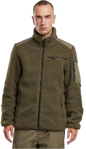 Brandit Ramble Teddyfleece Männer Übergangsjacke schwarz Basics