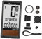 WHAMVOX 1 Stück 5 Tachometer Tachometer Tachometer Kilometerzähler Wasserdicht Tachometer Stoppuhr Professioneller Kilometerzähler Solar Fahrradcomputer Geringer Fehler
