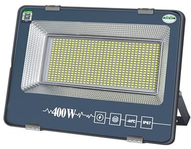 QICBYING Faretti LED - Faretto da Esterno A LED, Proiettore A LED, Luce di Proiezione per Esterni Super Luminosa Impermeabile 220V IP67, Luce Bianca Positiva 6500K, per Illuminazione Esterna(400W)