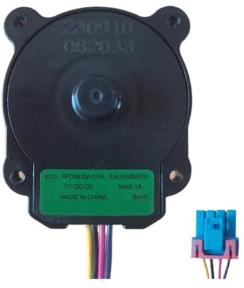 Refrigerator Cooling Fan Motor Spare Parts, Compatible For LG RFD3410A101A DC12V EAU65058501, Refrigerator Cooling Motor