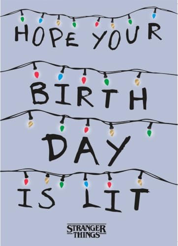 Danilo Promotions LTD Geburtstagskarte Stranger Things