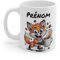 Teecustom Mug Hérisson Personnalisé – Tasse Café Mignonne et Énergique avec Prénom – Cadeau Original (Renard)
