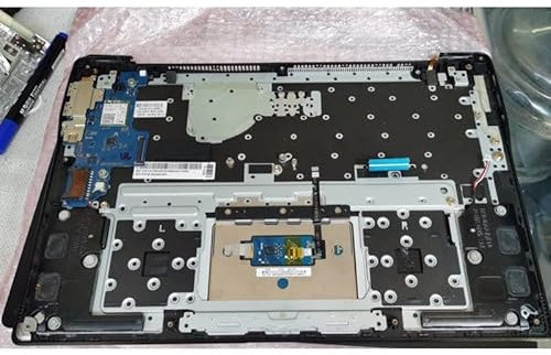 JYJYGDM Pièces d'ordinateur Portable Nouvelle corée KR Clavier d'ordinateur Portable Palmrest Couverture supérieure for Samsung NT910S5J 910S5J NT915S5J 915S5J avec pavé Tactile Noir