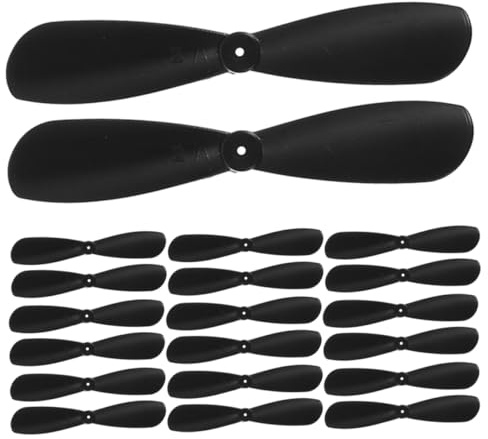FUNOMOCYA Rc Flugzeug Propeller 20 Paare Gegenläufige Ersatzpropeller Für Mini Rc Flugzeug Und Kleine Drohnen Leichte Propeller Für Innen- Und Außenflug Präzise Passform Für Stabilen Flug