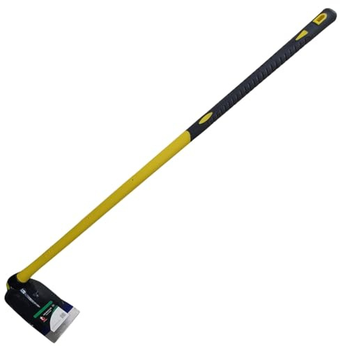 Easy Shopping® Long-Handle Garden Hoe Fibre Handle Full Size Garden Hoe Garden Tools for Gardening, Soil Digging, Weeding, Lawn Landscaping