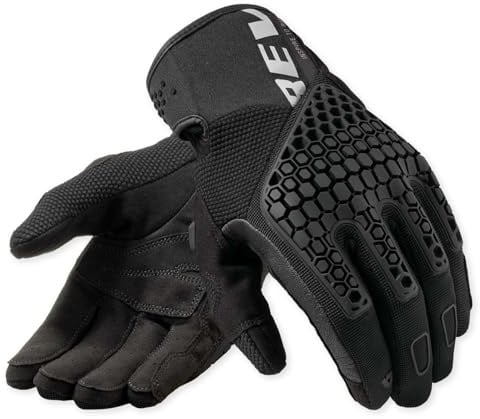 REV'IT! Revit Mangrove 2 Motorrad Handschuhe, schwarz, 2XL | Atmungsaktiv