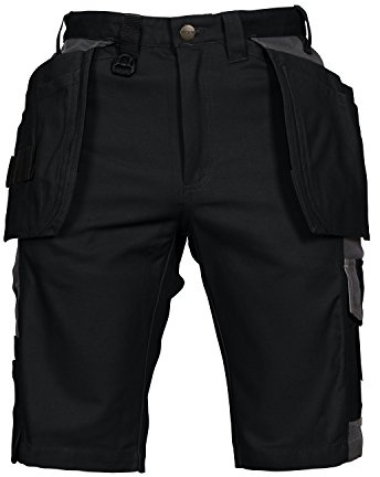ProJob 645527 – 99 – 48 Shorts Taschen Schwimmkerzen, schwarz Umschlagbar C48