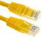 Ethernet Réseau câble CAT6 gigabit RJ45 Cuivre Interréseau Patch Cordon Jaune 1,5 m [1.5 mètre/1,5m]
