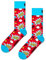 Happy Socks Herren Dad Socken, Mehrfarbig (Multicolour 400), 7/10 (Herstellergröße: 41-46)