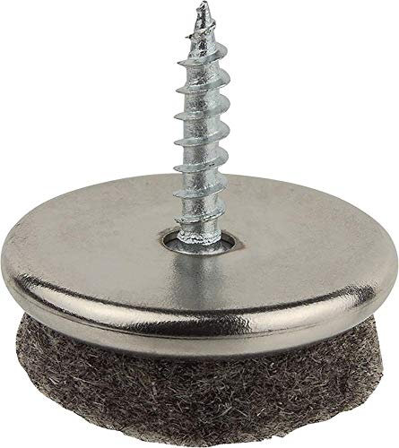 Filzgleiter mit Schraube grau 35mm 100 Stk