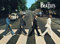 Tainsi Abbey Road des Beatles Poster, 28 x 43 cm