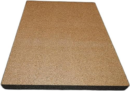 The Stove Wizard High Density Vermiculite Fire Board 500mm x 610mm x 25mm for Multi Fuel Wood burner Log burner Stove Brick Heat Fire Proof Withstands temperatures up to 1100°C