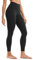 CRZ YOGA Butterluxe Damen High Waist Sport Leggings Blickdicht Yoga Leggins Sporthose Workout Gym Yogahose - 64cm Schwarz 44