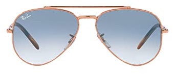 Ray-Ban RB3625 NEW AVIATOR ROSE GOLD (92023F) - 55mm