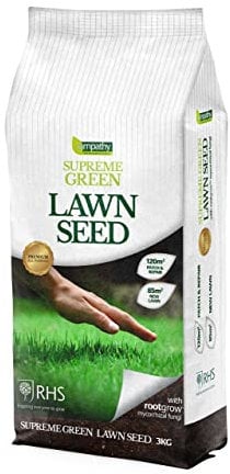 Empathy Supreme Green Lawn Seed 3kg with rootgrow,SGRG3000