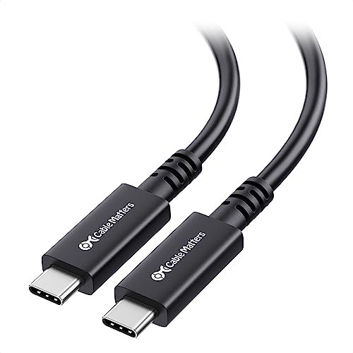 Cable Matters 20Gbps Active USB4 Cable 16.4 ft / 5m, Supports Up to [4K@60Hz Video, 60W Charging, 20Gbps Data Transfer] Compatible with Thunderbolt 4, USB C for VR Headset, MacBook, XPS, Surface Pro