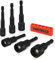 Neiko 10190A Impact Ready Magnetic Nut Driver Bit Set | 6 Piece | SAE | 1/4” to 9/16” | 2-9/16” Length | Cr-V(Pack of 12)