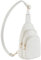 Telena Sling Bag Brusttasche, Crossbody Umhängetasche Damen PU Leder Sport Schultertasche Klein Bauchtasche Stylisch, Beige