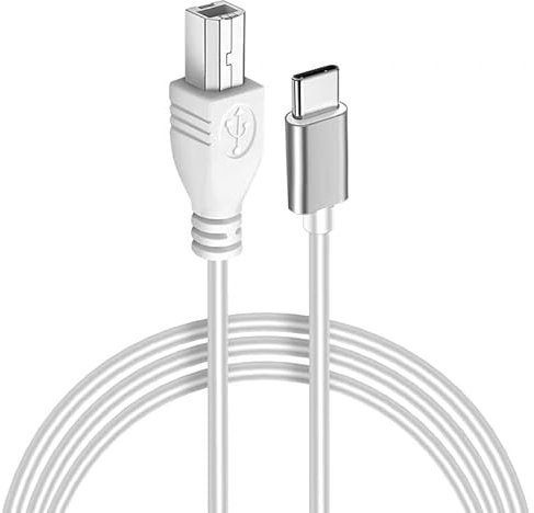 SZBJSMF Cavo Midi USB Cavo OTG 1M/3.3Ft compatibile Telefono di tipo C, Laptop e MacBook per Piano, Controller Midi, Tastiera Midi, Registrazione Dell'interfaccia Audio e altro