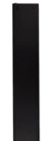 2X 1m Kabelkanal Schwarz - zum Schrauben/Anschrauben - 25x25mm Kabelkanal HERRY24