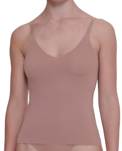 sloggi Zero Feel 2.0 Spaghetti Top, Maglietta Donna, Cacao, S