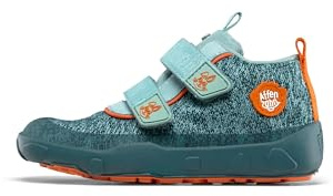 Affenzahn Übergangsschuh Knit Happy | Wasserdicht, atmungsaktiv und vegan mit Kaltfutter, Klettverschlüssen und rutschfester Sohle, Größen 21 bis 32
