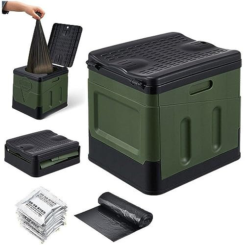 Tragbare Toilette, Camping -Toilette Im Freien, Fischerei Toilette, Wohnmobil -Toilette, Zusammenklappbare Toiletteneimer, Tragbare Klo, Camping -klo Mit 12 Prozent