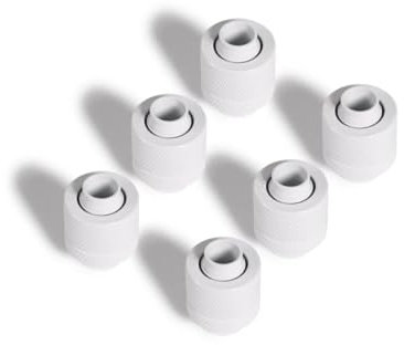 Alphacool 17624 Eiszapfen 13/10mm Anschraubtülle G1/4 - White Sixpack Wasserkühlung Anschluss