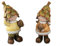 Small-Preis Deko-Figuren Sommerkinder Jule und Paul Gartenkinder stehend mit Eicheln in der Hand Herbst- und Winterdeko für Innen und Außen im 2er Set 098