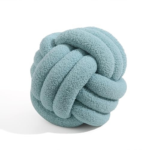 Knotenkissen PlüSch Kisse Knot Kissen Kopf Kissen Deko Kissen Geknotetes Kissen Zierkissen Knoten Knot Kopfkissen Knoten Ball,A7,22cm