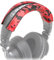 WC BandZ ATH - Upgraded Headband Cover for Audio Technica ATH M50X / M50XBT / M50 / M40X / M40 / M40FS / M30X / M30 / M20X / MSR7 by Wicked Cushions | Red Camo