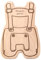 Brettchen aus Holz mit Wunschgravur - Lederhose Form – bayerische Geschenkidee, Brotzeitbrettl, Brotzeitbrett, Schneidbrett, Figurenbrett, lustig