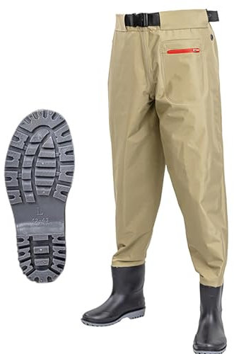 Pantaloni Da Pescatore In Vita, Waders Pesca, Stivali Da Pesca Impermeabili All'Aperto Con Stivali, Scarpe Da Pesca Per Uomo E Donna, Per Pesca A Mosca, Caccia Alle Anatre, Kayak,A-47
