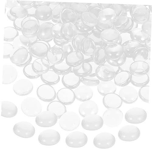 OFFSCH Grava De Vidrio Ignífugo Multiusos 1kg Decoración De Piedra para Acuarios Fogatas Jardines