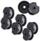 Vuzmode Bobine de Fil de Coupe-Bordures, Lot de 8, for Bosch, Art 23SL Art 26SL, F016800385 F016800569, Fil de Coupe-Bordures de Jardin 16 Pieds x 0,062 Pouce Remplacement de la Bobine de Coupe