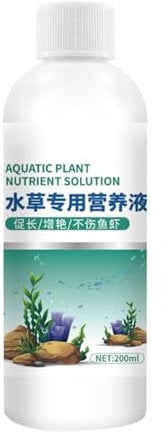 Aquarium Plant Fertilizer, Effective Liquid Plants Food, Adorable Tank Plant Foods, Freshwater-Planted Tanks, Thriving Nutrient Formula for Aquatic Growth and Health, White