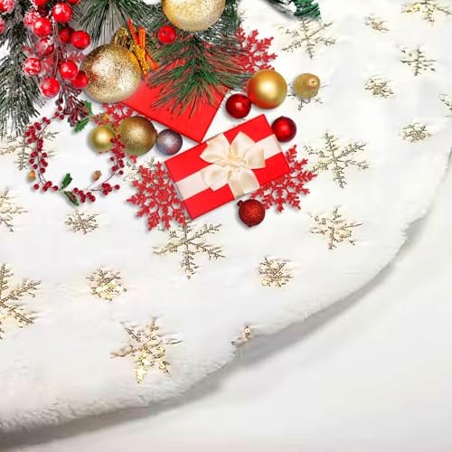 panemy Weihnachtsbaum Decke, Weihnachtsbaumdecke 90 cm Groß