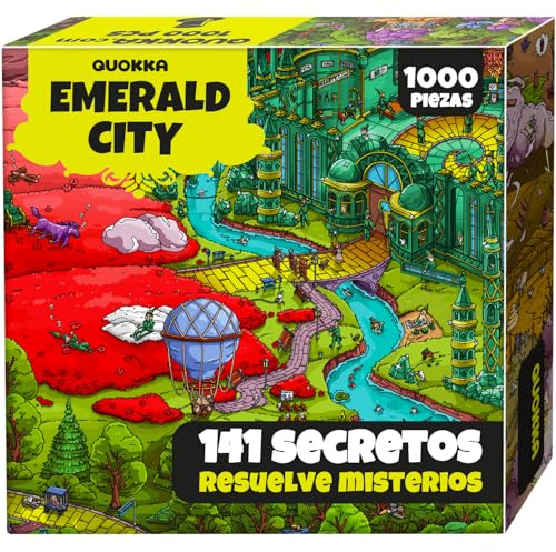 1000 Teile Fantasy-Puzzle für Erwachsene | Geheime Aufgaben und Märchenhafte Audio-Geschichte zur Tiefenentspannung für Anspruchsvolle Liebhaber