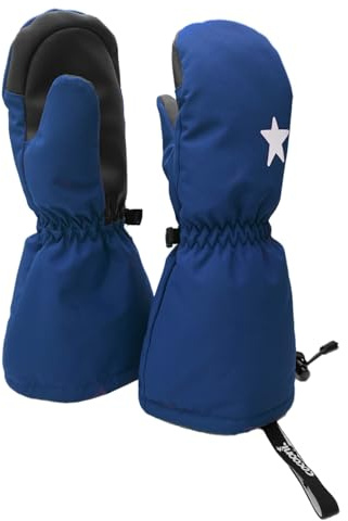 cocooni® Kinder Ski Handschuhe Winter – wasserdichte Performance Fäustlinge Pino - warm mit 3M™ Thinsulate für Jungen & Mädchen 2–7 Jahre