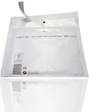 Luftpolstertaschen weiß CD/DIN B6+ 200 Stück dimapax®