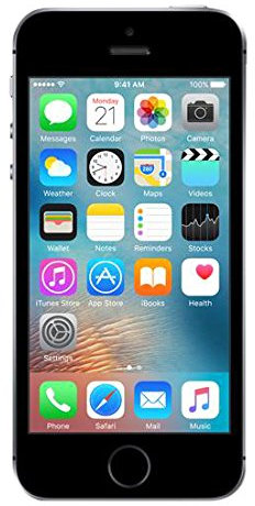 Apple iPhone SE 16GB - Space Grey - Unlocked (Renewed)